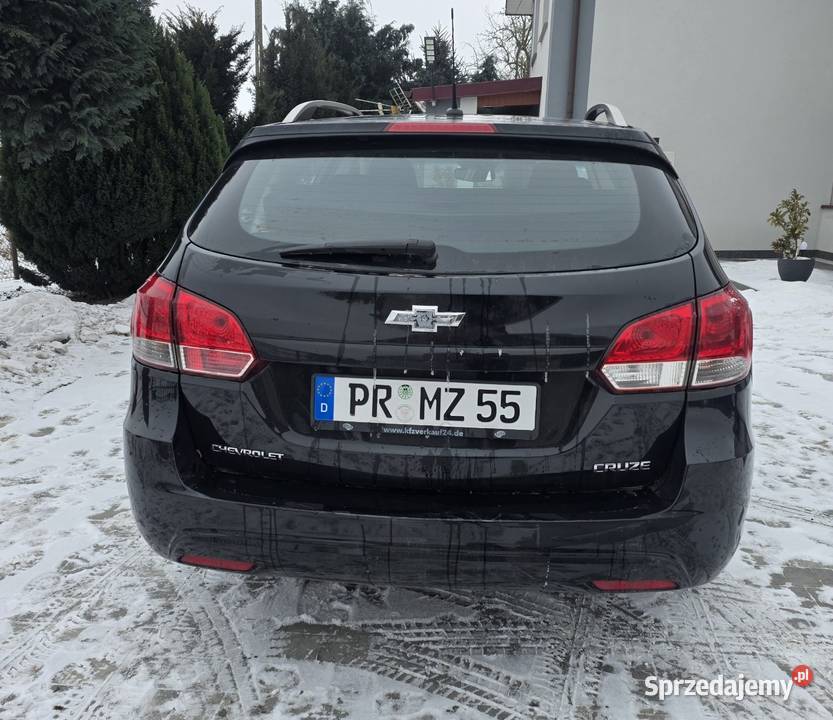 Chevrolet Cruze 16 Benzyna Klima Elektryka z Brudzeń Duży