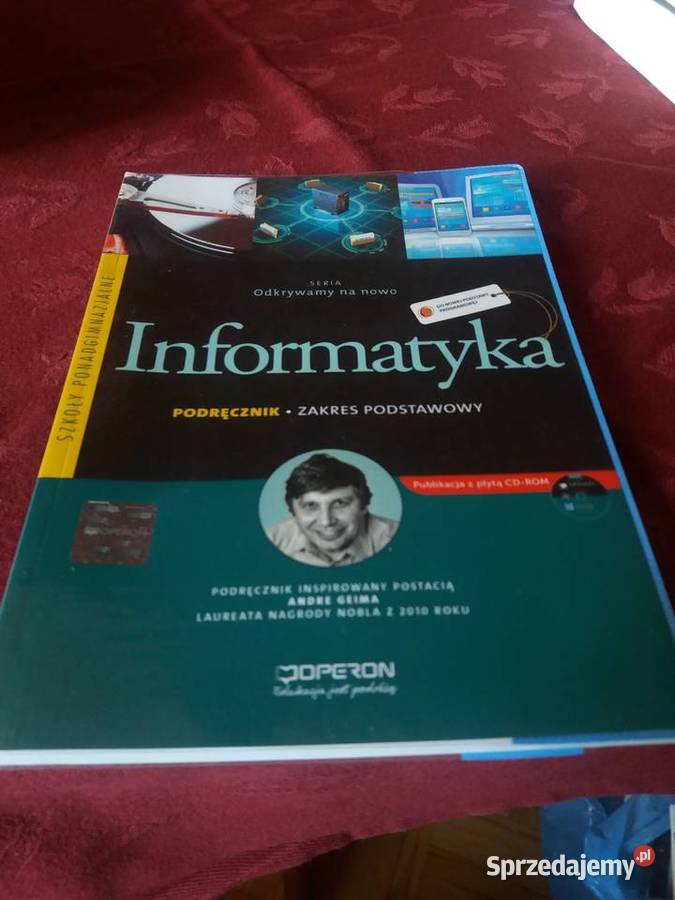 Podręcznik Informatyka autor AGawełek Artykuły szkolne świętokrzyskie Kielce