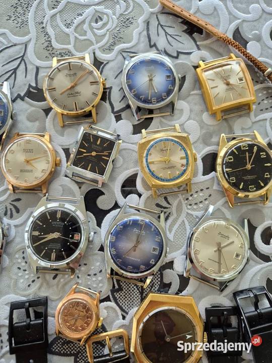 Sprzedam kolekcję zegarków vintage różne modele