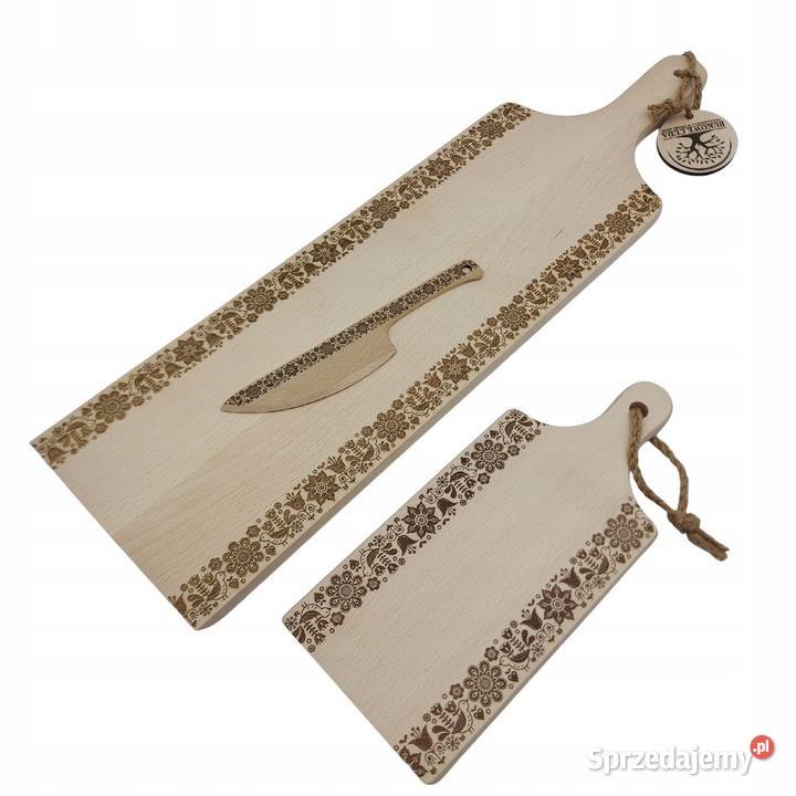 Zestaw Desek Do Serwowania Długa Deska 65 w Tworkowa sprzedam