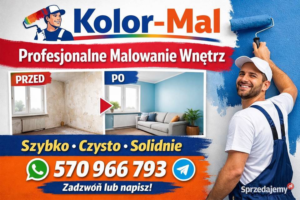 MALOWANIE MIESZKAŃ PŁOTÓW OGRODZEŃ I INNE PRACE Wrocław