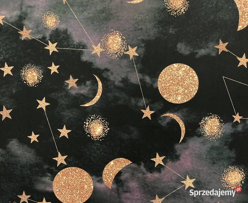 Galaktyka D130 tkanina dekoracyjna obiciowa Wystrój okien Kraków sprzedam