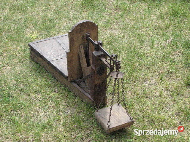 Waga z czasów l wojny antyk lubuskie sprzedam