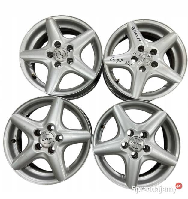 4x ALU Felg aluminiowe Enzo 55x14 5x100 ET 38 Średnica 14" Skołoszów
