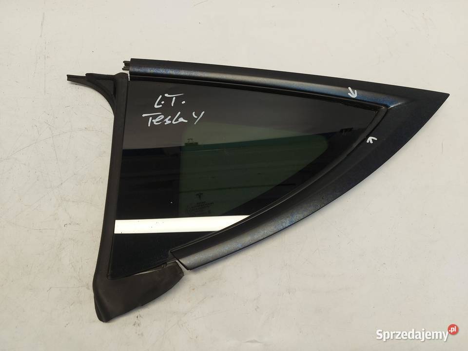 TESLA MODEL Y 2024r SZYBA KAROSERYJNA LEWY TYŁ osobowe Karoseryjne