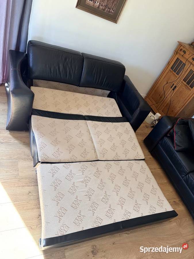 Skórzana sofa rozkładana Etap Sofa funkcja Gdańsk