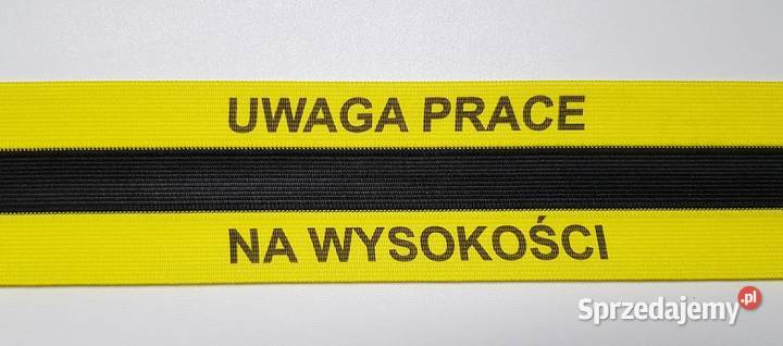 Prace Na Wysokości taśma ostrzegawczo Zielona Góra