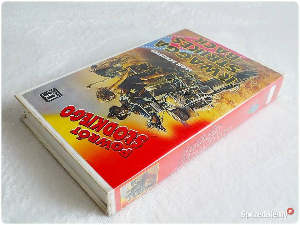 Kaseta VHS Powrót Słodkiego Kwagga Strikes Back lektor Żary