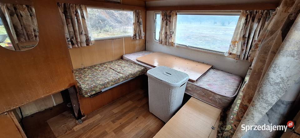 Przyczepa kempingową na działkę budowę Przyczepy i naczepy Lubin sprzedam