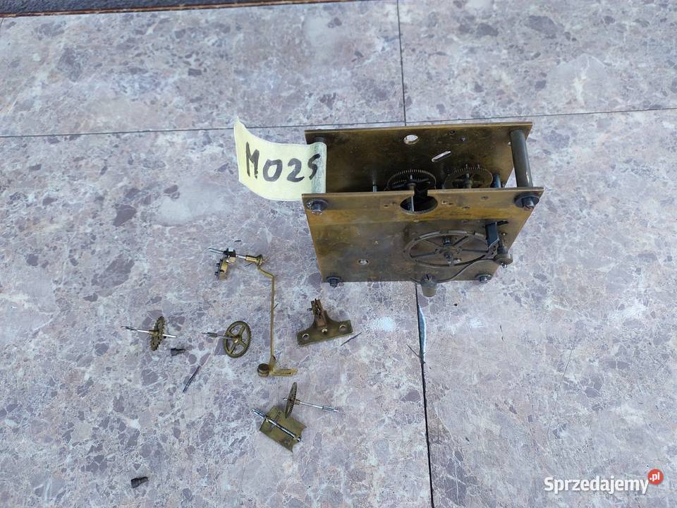 M025 Mechanizm starego zegara ściennego FMS Antyki, Sztuka, Kolekcje Tczew