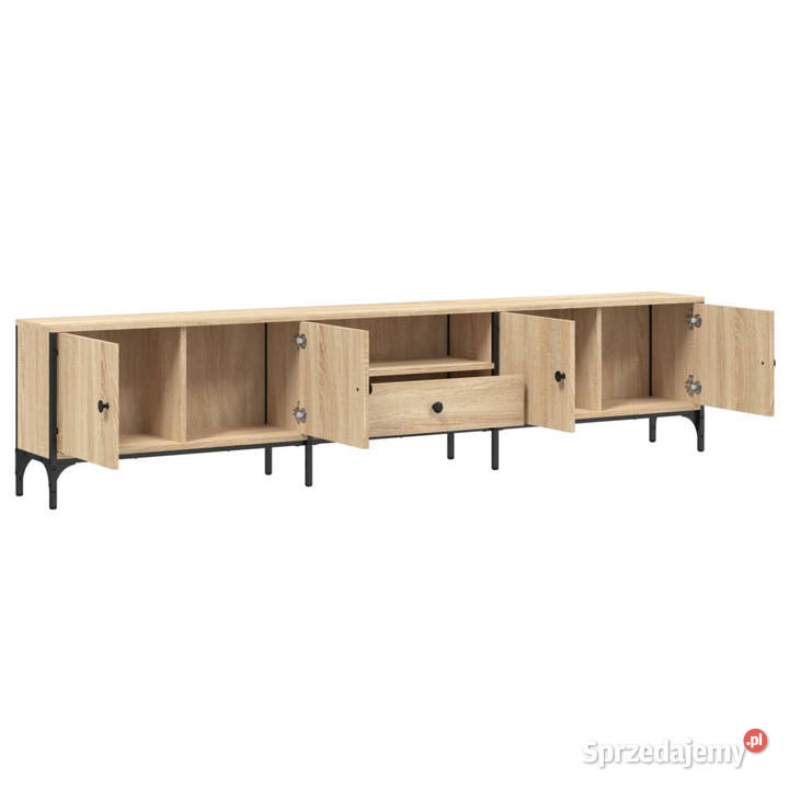Szafka pod TV z szufladą dąb sonoma 200x25x44 sprzedam