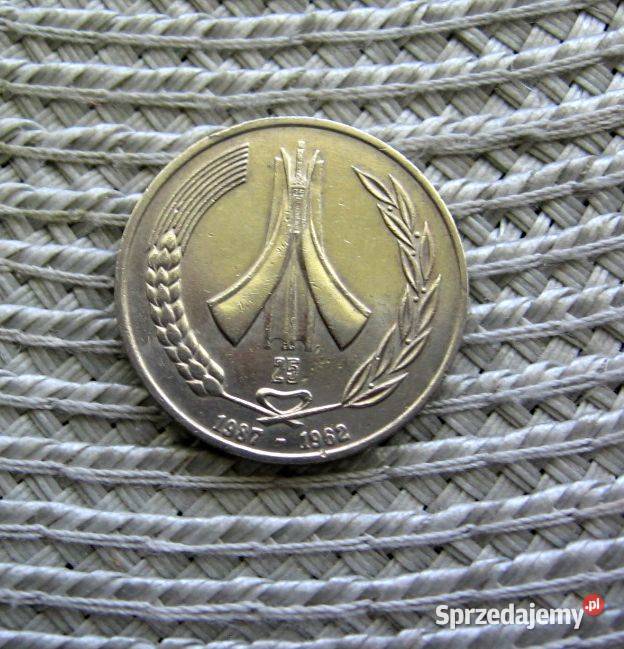 Algieria 1 Dinar 1987 Niepodległość Numizmatyka Kalisz