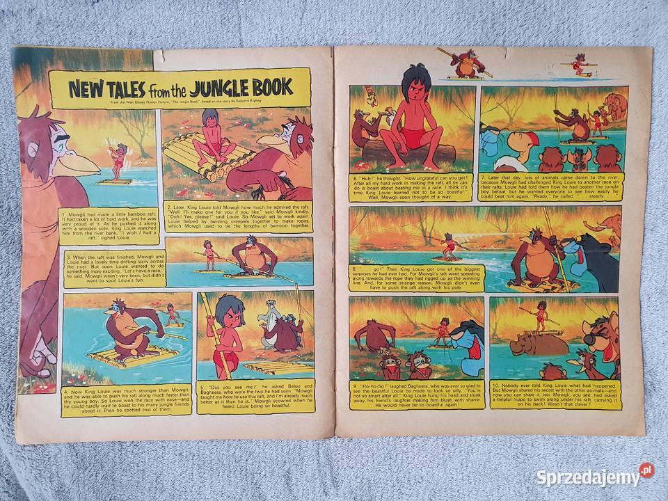 Disneyland komiks z 1973 roku Disney jęz Gdynia
