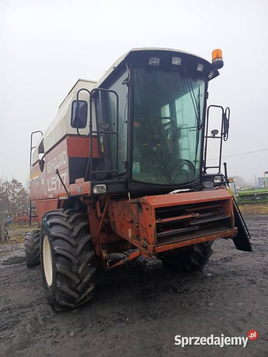 Kombajn Holland Laverda 517 Heder z wózkiem 45 m Łobżenica