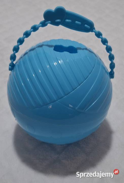 Pojemnik niebieski otwierany kula serca na Dla Dziecka Czeladź