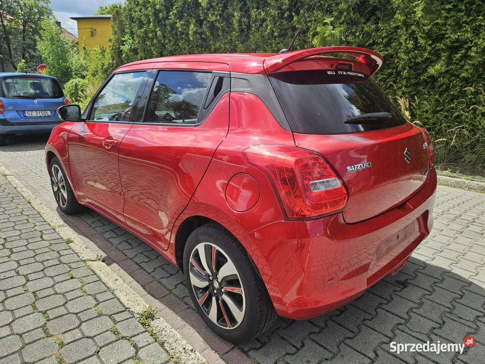 Suzuki Swift BoosterJet SHVS Hybrid Comfort lakier metallic śląskie Ruda Śląska