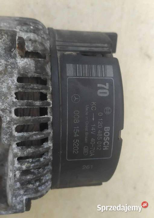 MercedesBenz E W124 Alternator Bosch 70A osobowe Łagiewniki