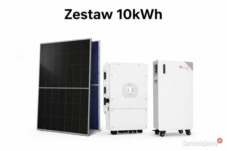 Zestaw budżetowy 10kWh LV panele inwerter 3 fazy