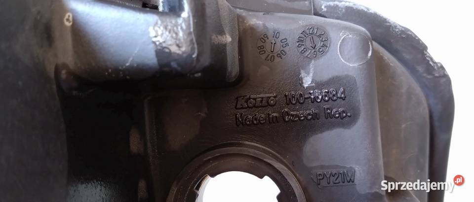 Fiat Sedici lampa przednia lewa oryginalna Lampy przednie Węgrzce