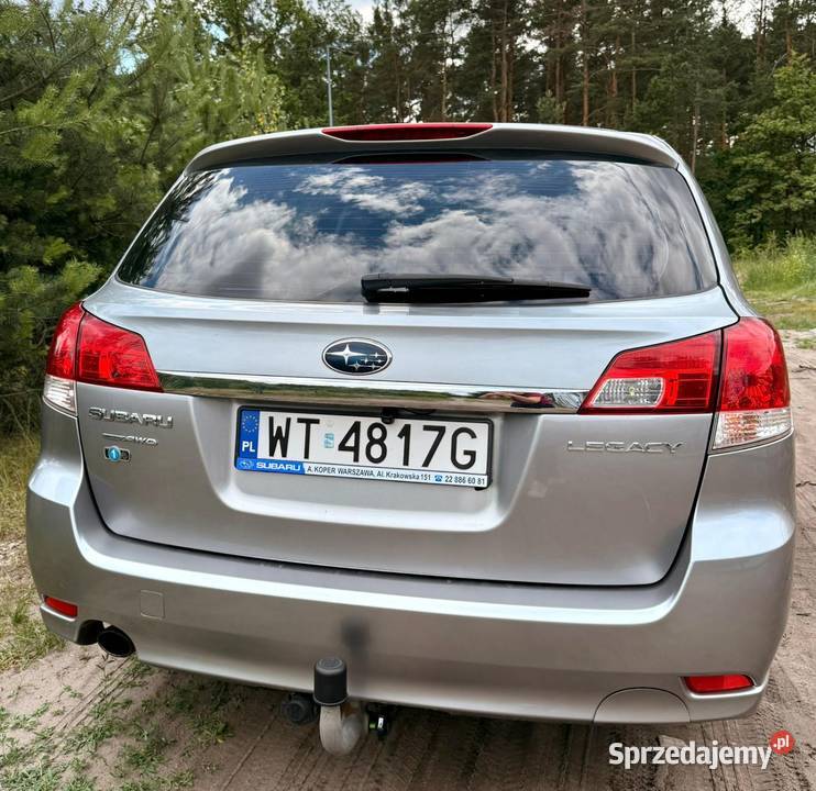 Subaru Legacy V 2010r 20i 150 elektryczne lusterka Warszawa