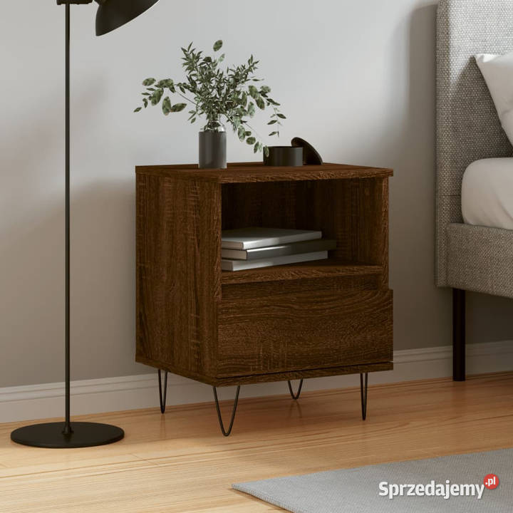 Szafka nocna brązowy dąb 40x35x50 materiał Warszawa sprzedam