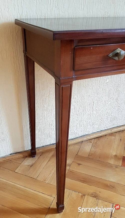 Mahoniowa konsola z szufladami Meble kujawsko-pomorskie Bydgoszcz