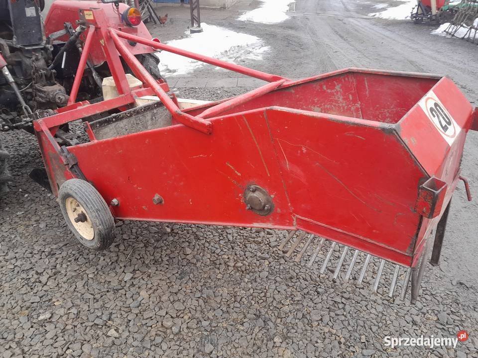 Kopaczka jednorzędowa Maszyny rolnicze Gnojnik