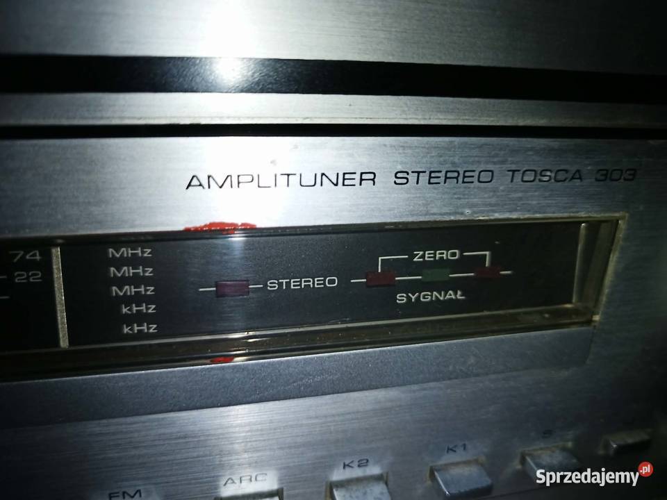 Sprzet Unitra AS632 Tosca303 WS432TU960 Amplitunery Łańcut