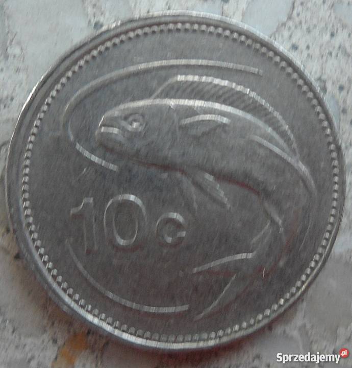 MALTA10 CENTS1986 rRYBA Legionowo