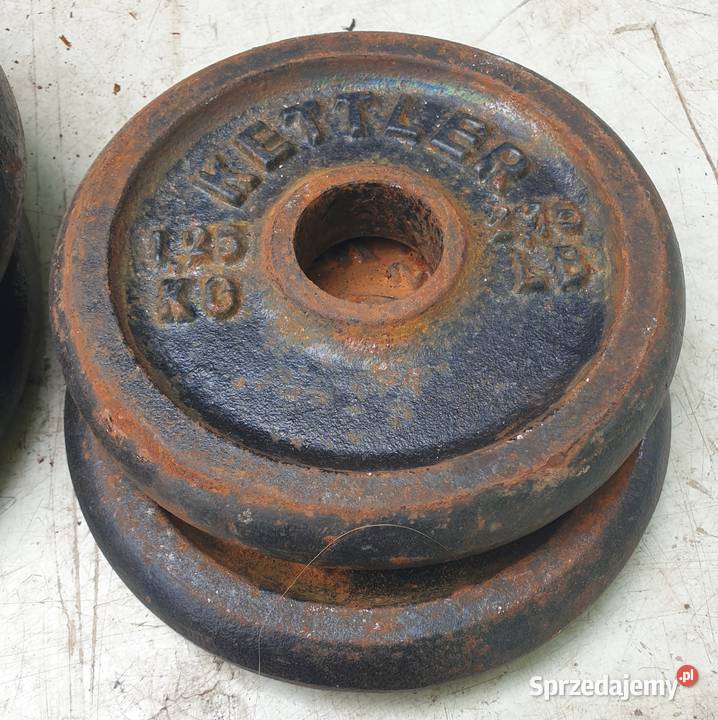 Obciążenie żeliwne KETTLER 15 10 25 Legnica