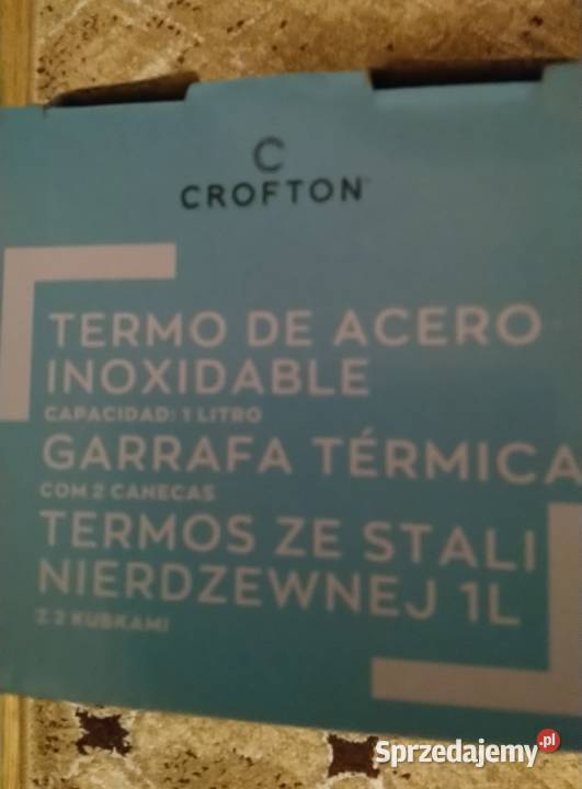 Termos marki Crofton ze stali nierdzewnej Brwinów
