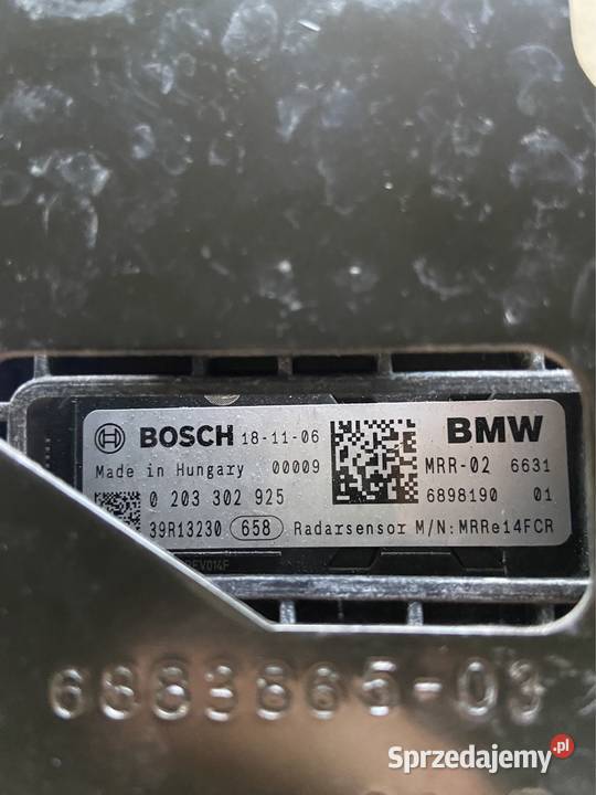 Radar Czujnik Sensor Distronic ACC 6898190 BMW wielkopolskie Gniezno