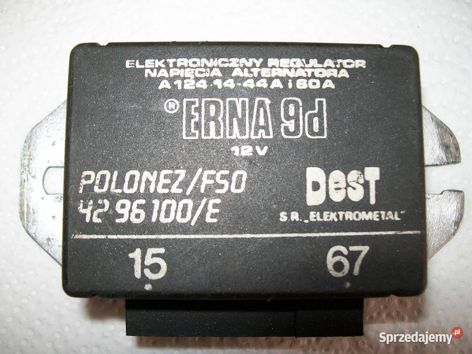 REGULATOR NAPIĘCIA A1241444A i 50A POLONEZ FSO
