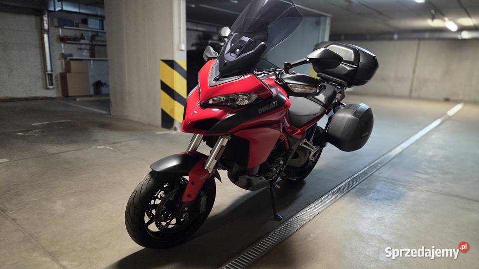 Ducati Multistrada 1200 2016r kufry dodatki benzyna Wrocław