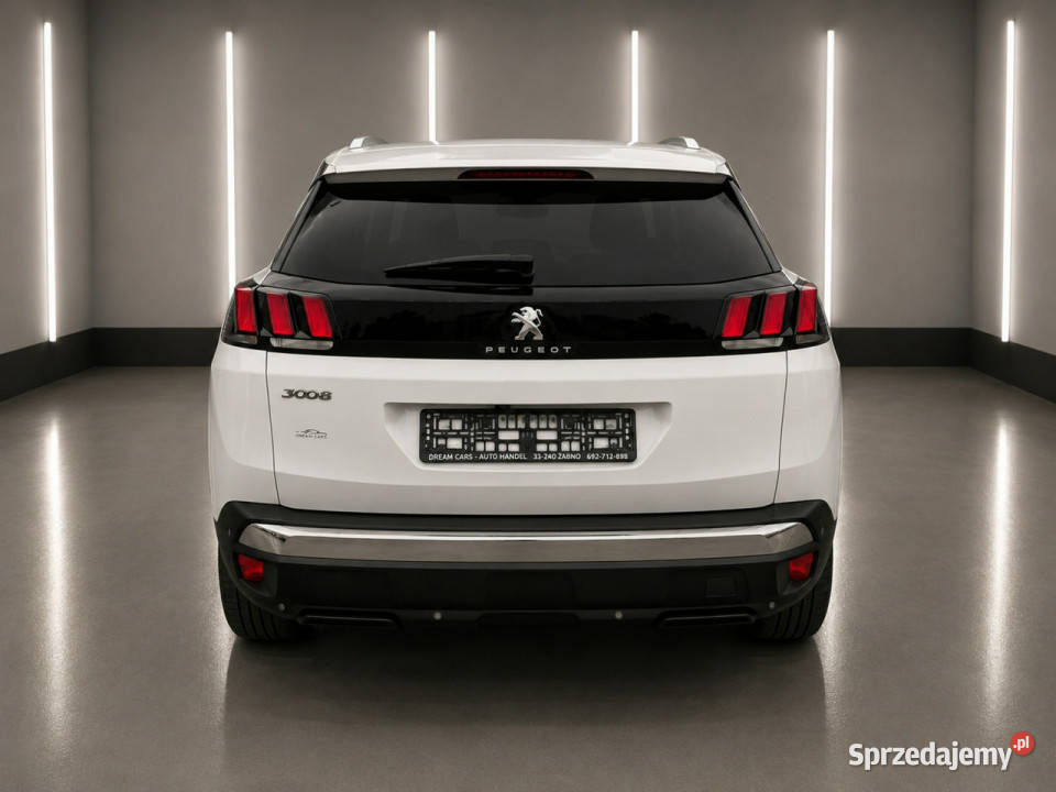 Peugeot 3008 16 benzynaautomatnawigacjafull Żabno