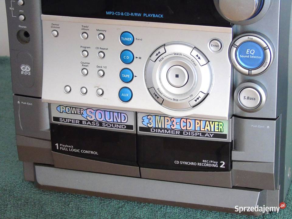 Wieża Samsung RDS CD AUX DOSTAWA Jasło