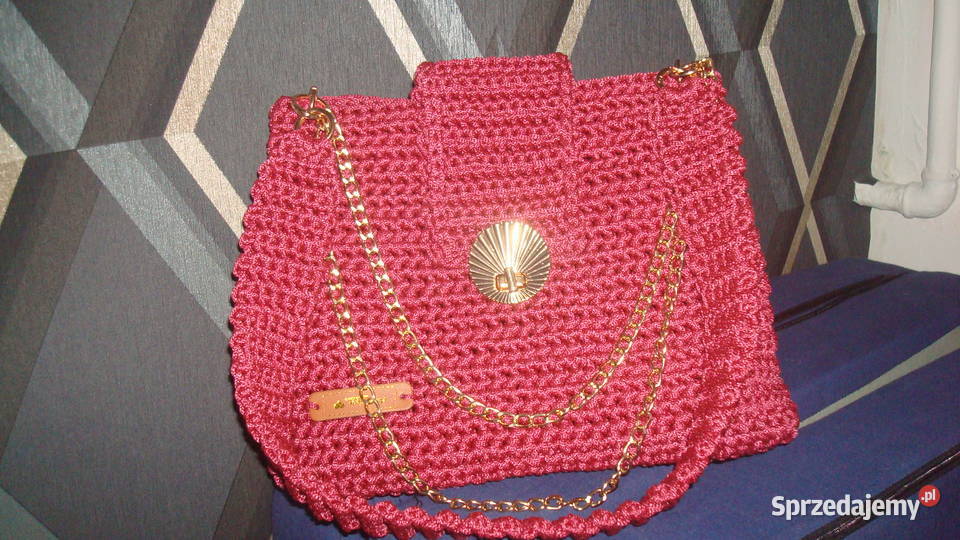 Torebka rękodzieło handmade 8 Osięciny