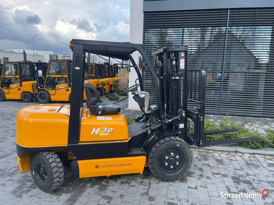 Wózek widłowy 3T duplex diesel Poznań