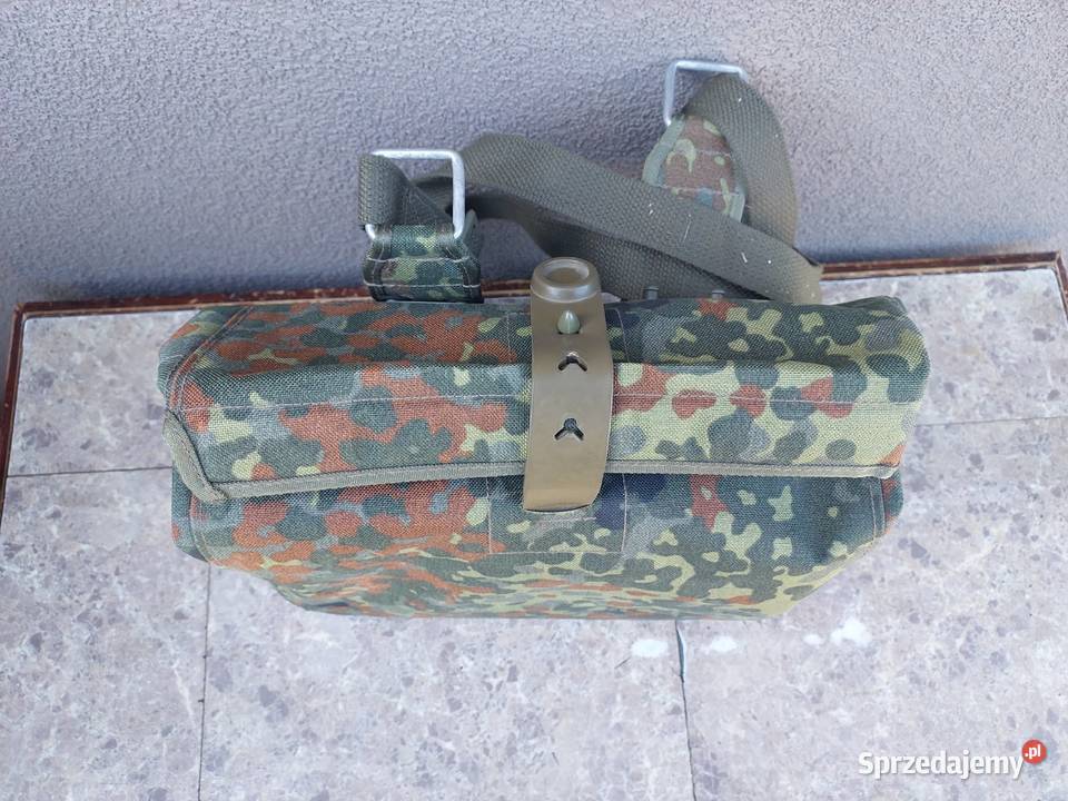 Solidna wojskowa torba bundeswehry na maskę Tczew