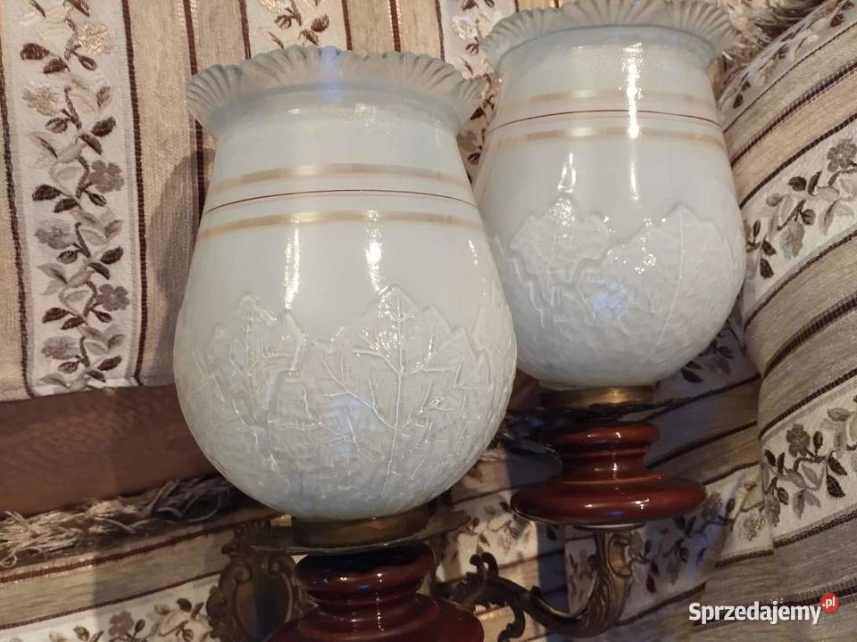 stare mosiężne kinkiety kinkiet wyprzedaż Gorzów Wielkopolski sprzedam