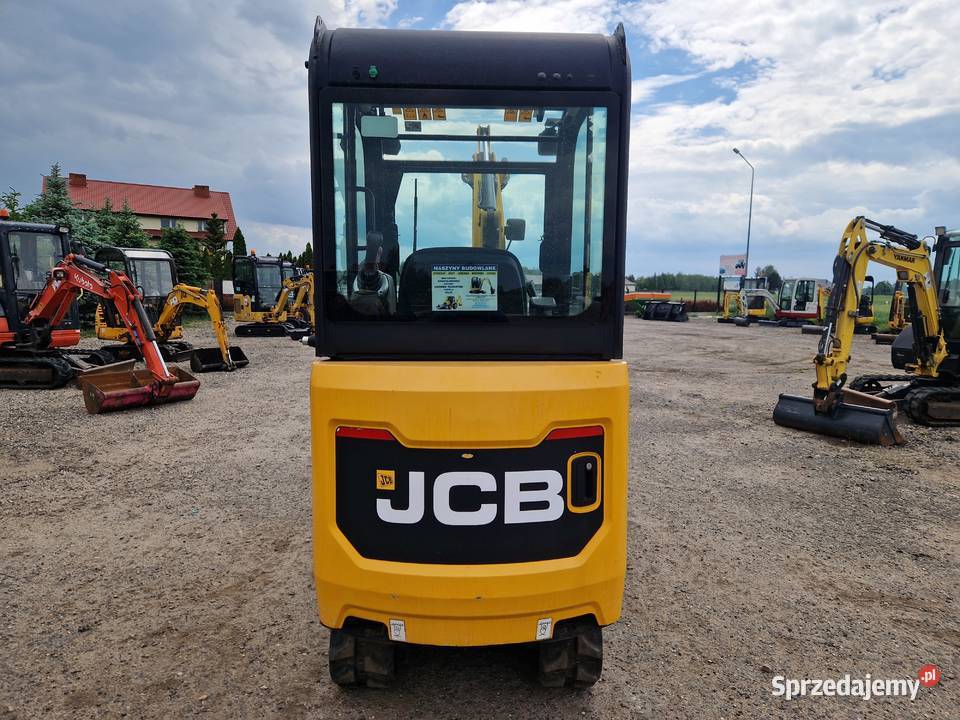 Minikoparka JCB 15 C1 2019r 240mtg maszyna Ryżki
