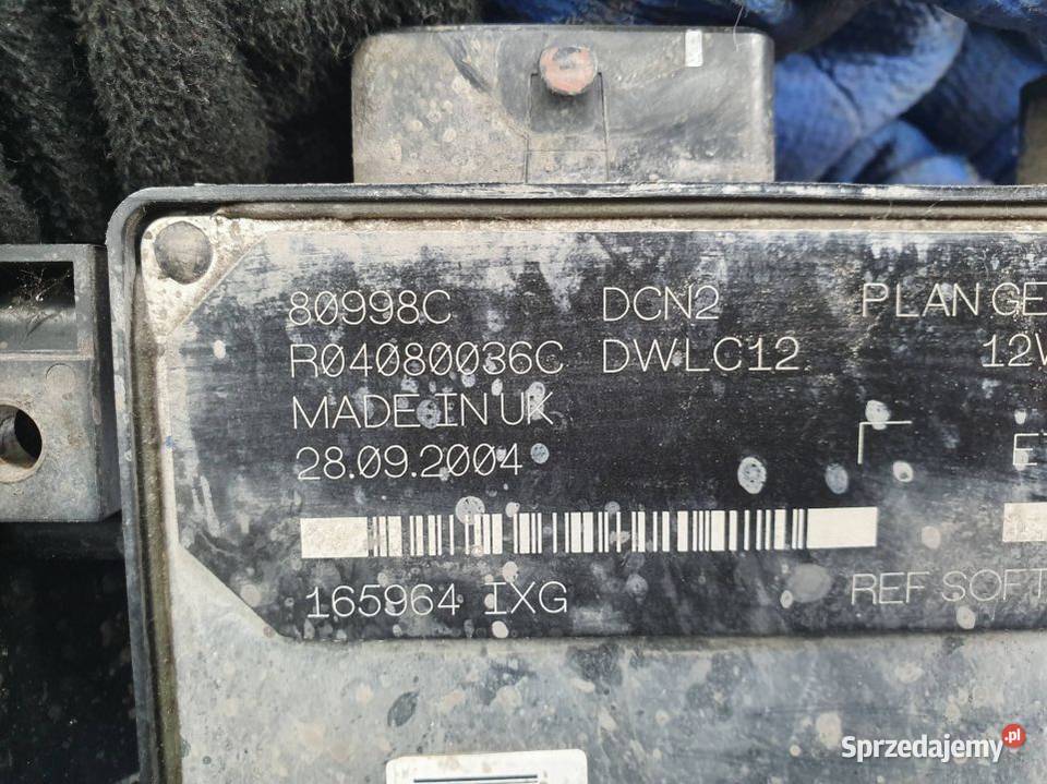 KOMPUTER SILNIKA ECU CITROEN BERLINGO 9655574380 Pozostałe Lipno