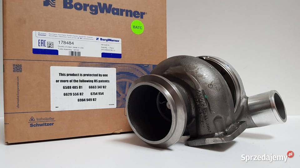 Nowa turbosprężarka SCHWITZER 174755 178484 mazowieckie Siedlce sprzedam