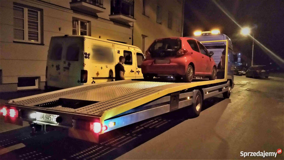 POMOC DROGOWA 24H SIEDLCE LAWETA HOLOWANIE AUTA