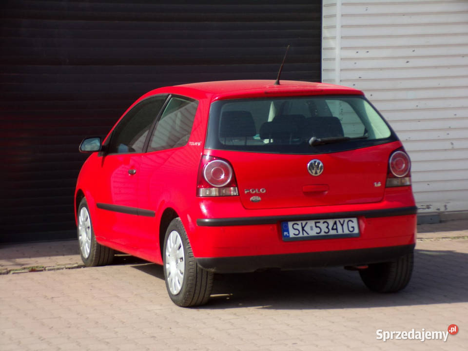 Volkswagen Polo Lift Klimatyzacja 14 MPI 80 2007 immobilizer śląskie Mikołów