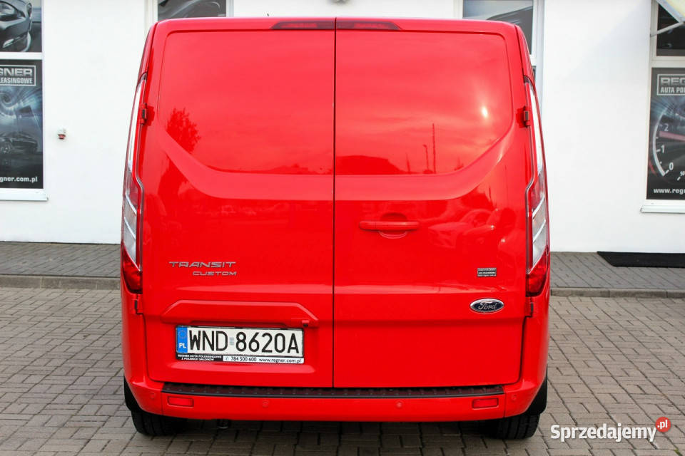 Ford Transit Custom Limited Automat SalonPL FV23 podgrzewane fotele mazowieckie Sokołów