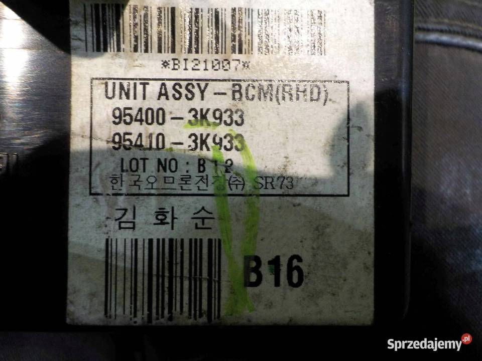 SONATA V 07r sterownik modul BCM 954003K933