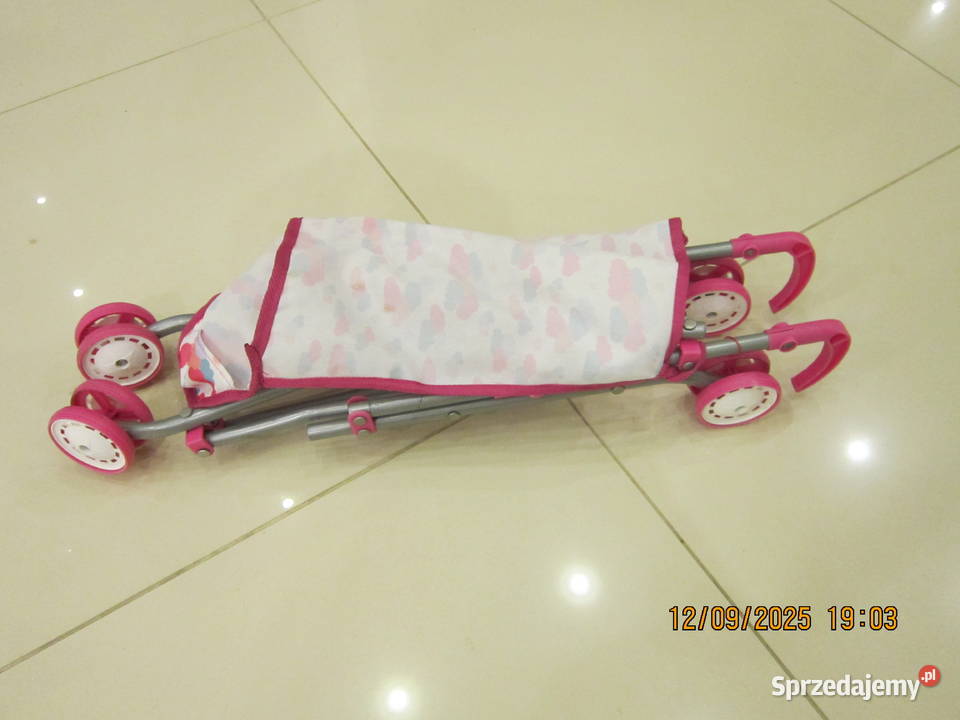 Wózek lalek składany 3 lata+ mazowieckie Warszawa