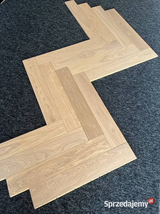 Jodełka klasyczna dębowa 11x120x600 White Biały podkarpackie Rzeszów