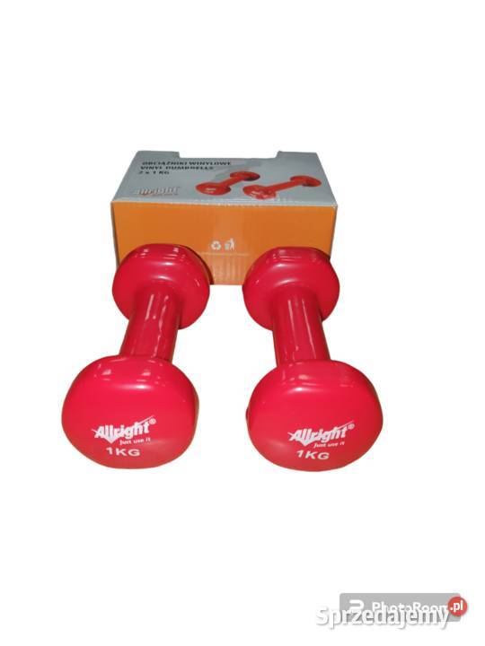 Hantle winylowe fitness 2 x 1